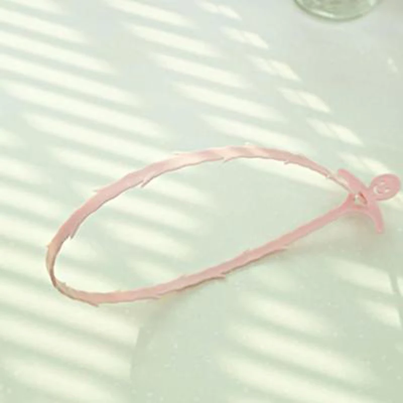 Multi function Sink Cleaning Hook Bathroom Floor Drain Sewer Dredge Device Small Tools bathroom kitchen sewer cleaner new sale - Цвет: Pink