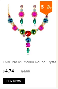 FARLENA покрытые серебром, изысканные лозы, корона, ожерелье, серьги, набор для невесты, Модный с кристаллами, со стразами, свадебные ювелирные наборы
