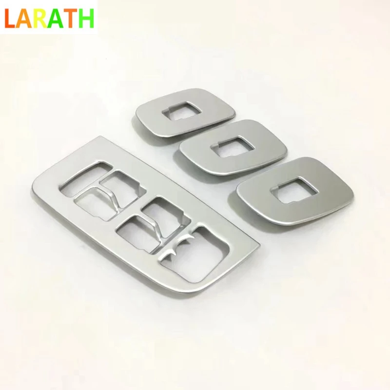 For Volvo XC60 2018 2019 car styling body cover stick trim ABS chrome/carbon fibre door inner built handle bowl frame lamp 4pcs |