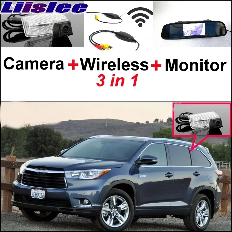 Liislee специальная камера + беспроводной приемник зеркальный монитор DIY резервная