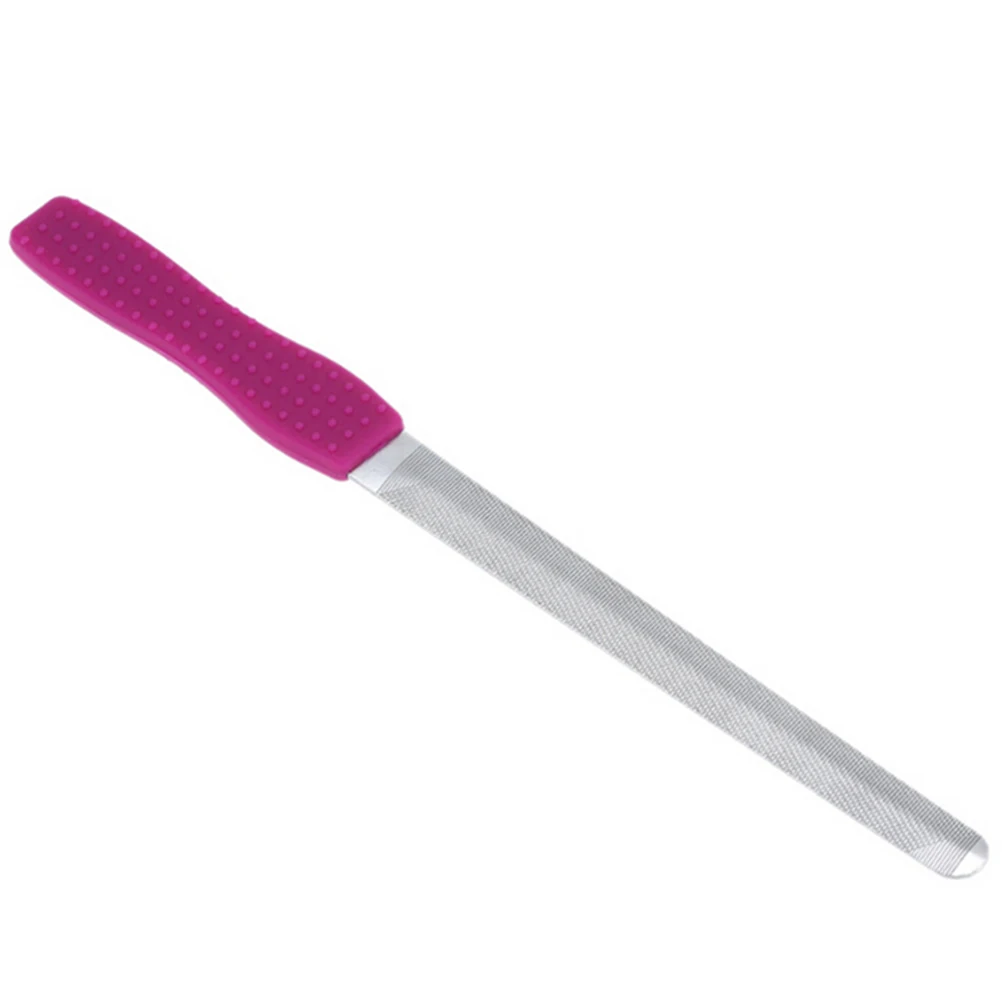 

Dual Side Stainless Steel Nail Art File For Nail Art 14.7x 9.5cm Manicure Pedicure Tool