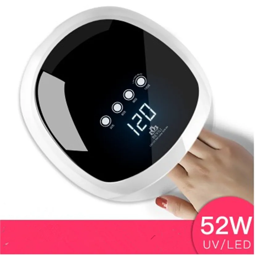 

SUN4Plus UV Lamp For Nail Manicure Timer LCD Display Double Light UV LED Lamps Nail For 52W Nail Dryer UV Gel Polish Art Tools