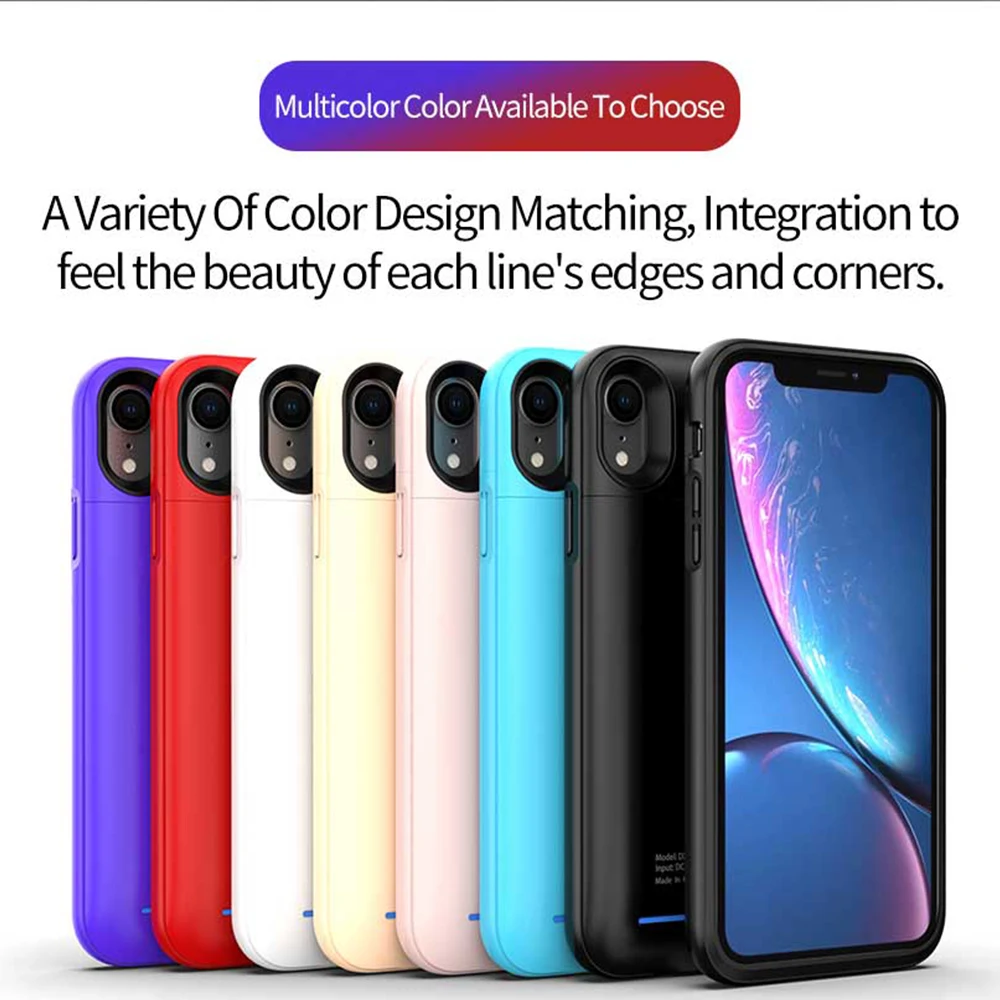 4000 мАч для iphone XR чехол батареи умный ультра тонкий магнитный адсорбционный