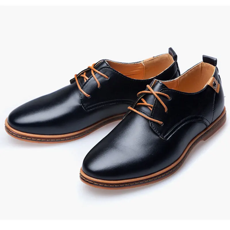 Tangnest/Новинка 2017 года обувь в британском стиле Мужские модельные туфли из