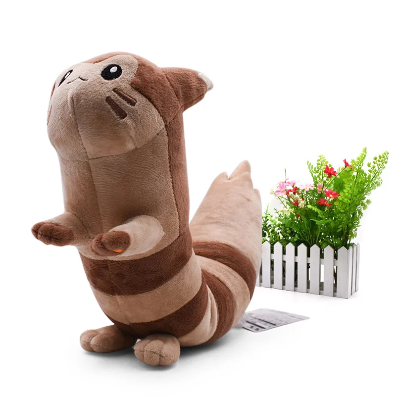 Furret 47 cm 3 вида стилей Аниме Sentret Furret Peluche Мягкие плюшевые Мультяшные куклы горячий Рождественский подарок детские игрушки для детей - Цвет: Furret 47 cm