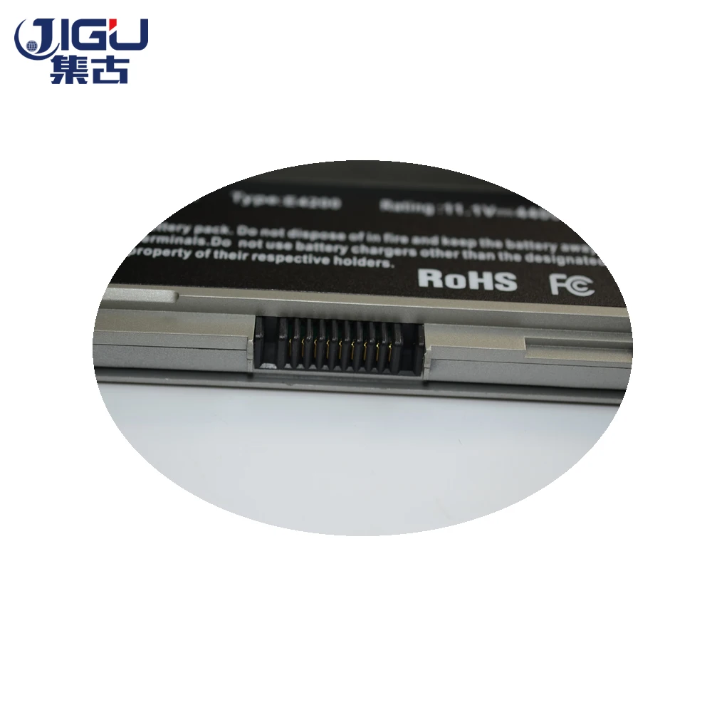 JIGU 6 Батарея для ноутбука Dell W346C Latitude E4200 00009 312 0864 451 10644 453 10069 F586J R331H R640C R841C|battery for