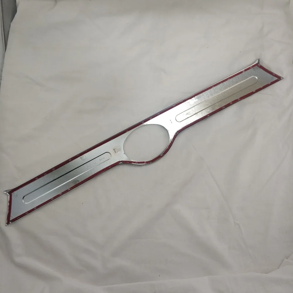 Фото Высокое качество ABS хромированная Задняя Крышка багажника Накладка для Toyota CAMRY 2012-2016 автомобильный Стайлинг №4