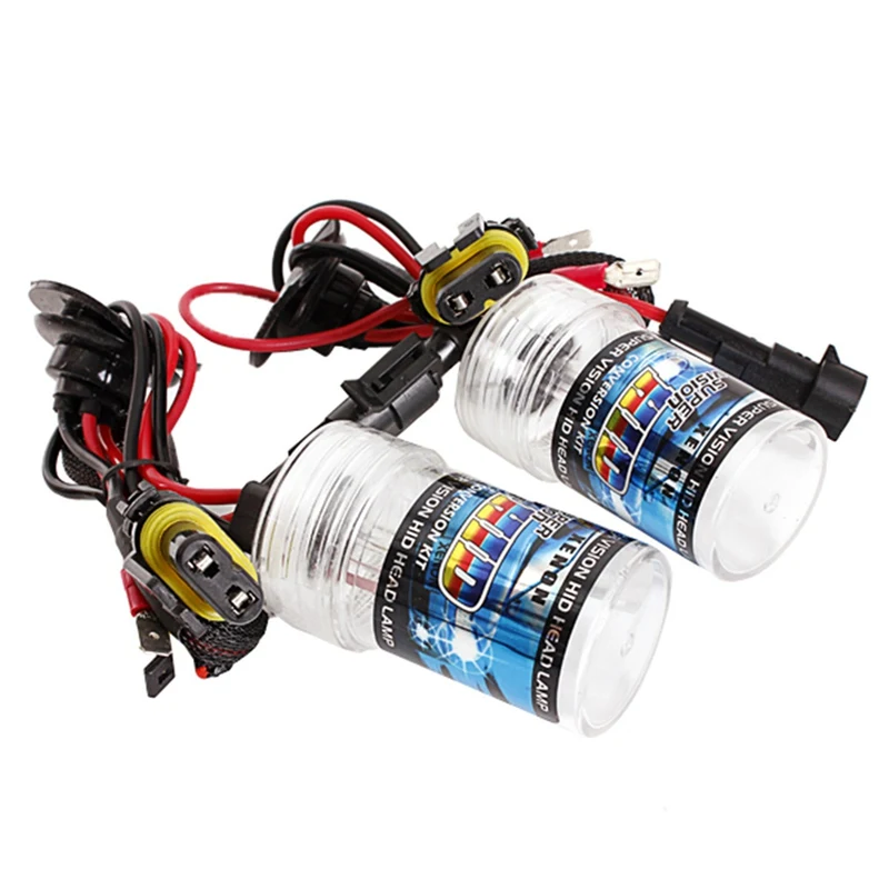 Новый 2x H7 55 Вт для HID сменный комплект Автомобильная фара 3000K 4300K 5000K 6000K 8000K 10000K 12000K