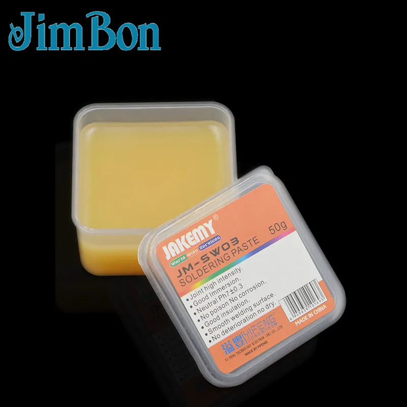 JimBon Профессиональный паяльник флюс паста сварочный флюс ремонтный инструмент 50 г