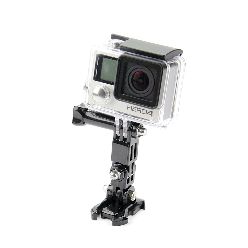 SnowHu для трехсторонних регулируемых поворотных рычагов с винтом Gopro Hero 9 8 7 6 5 4 Yi 4K