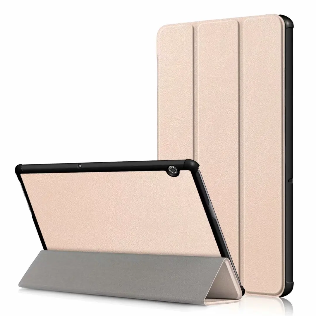 Ультратонкий чехол из искусственной кожи для huawei mediapad T5 AGS2-W09/L09/L03/W19 10," Чехол-подставка для планшета huawei mediapad T5 10 чехол