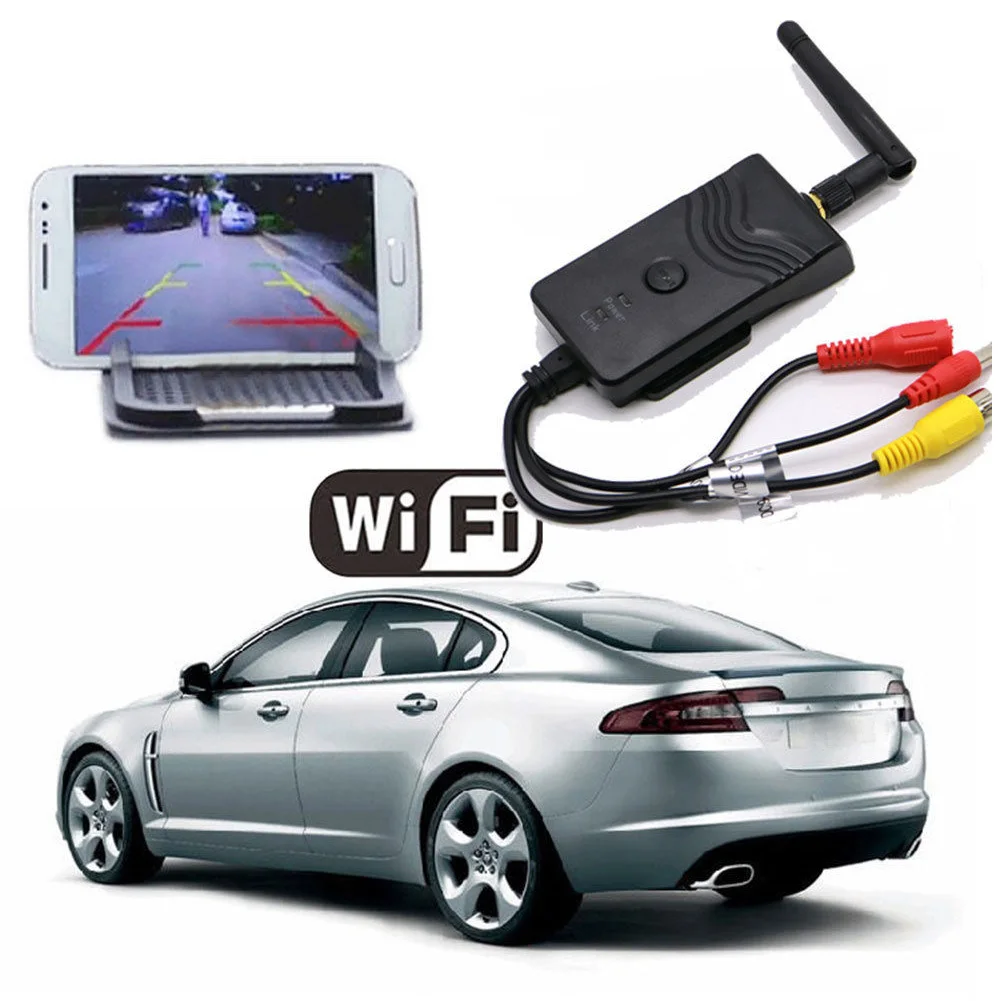 Dustproof Car Front View Wifi Transmitter Realtime Video Backup Camera Multiple Angle Anti-shock Clear Night Vision Image Flip |
