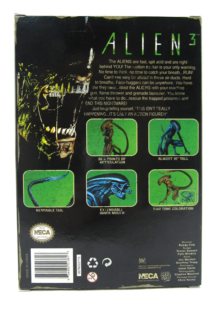 NECA научная фантастика из фильма ужасов инопланетянин 3 собака видеоигра внешний