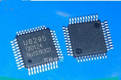 10pcs/lot  U6295 QFP44  Game machine voice chip   New original