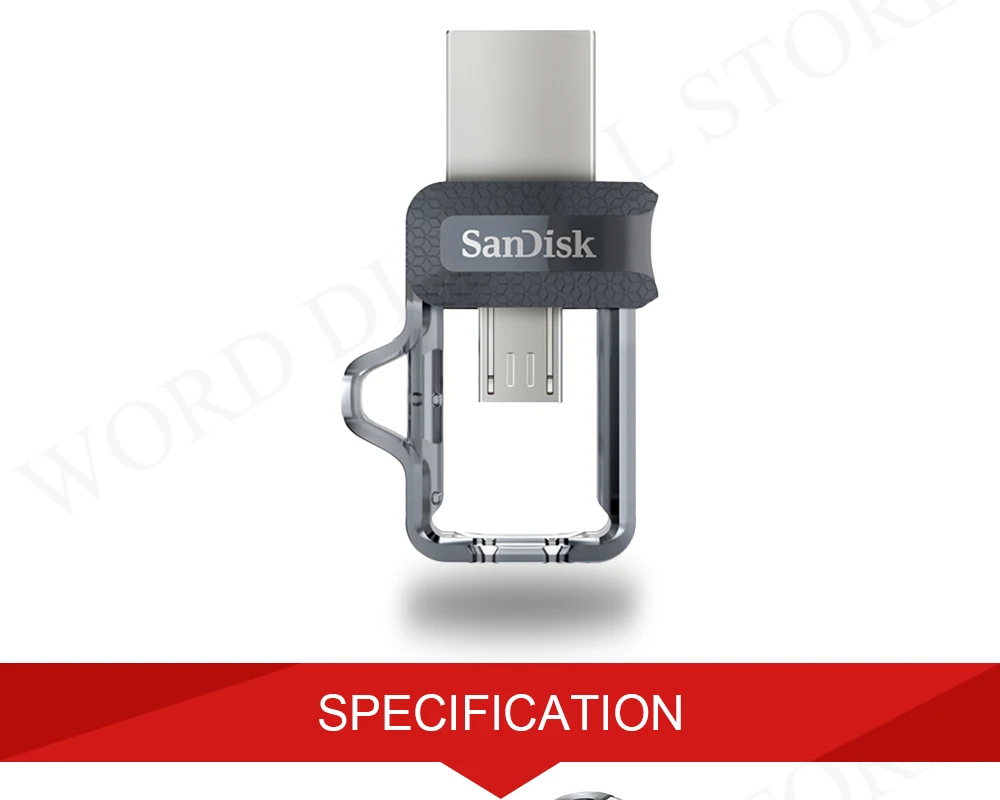 Sandisk sdd3 Экстремальный высокоскоростной флеш-накопитель 150 м/с 32 Гб OTG USB3.0 128 ГБ 256 Гб двойной OTG USB флеш-накопитель 64 ГБ флеш-накопитель 16 Гб