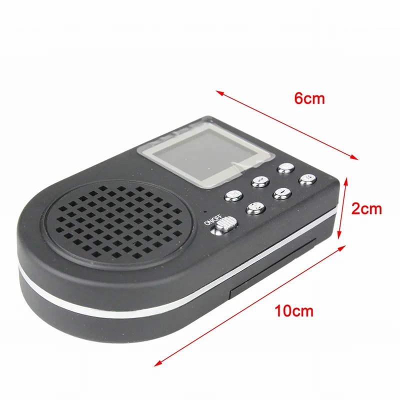 Открытый охотничьи птицы звонящий манок Molle MP3 плеер птицы громкоговорящий цифровой ЖК-экран пение устройство усилитель пульт дистанционного управления