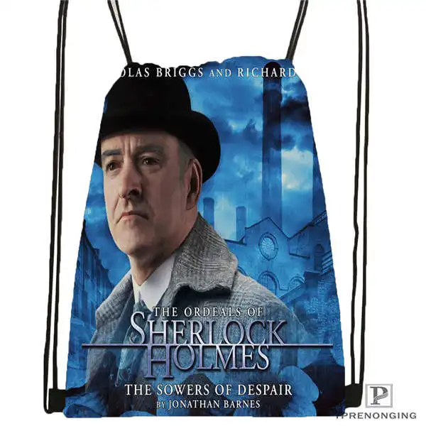 Рюкзак Sherlock The Abominable @ 02 на заказ сумка шнурке милый детский рюкзак черная задняя
