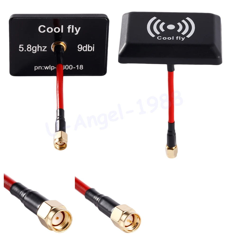 Панель с высоким коэффициентом усиления Coolfly FPV 5 8G 9DBi 1 шт. кабель передачи AV