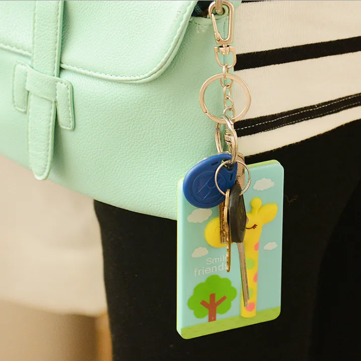 Милый чехол для карт ключей держатели банковских и кредитных автобусов бейдж