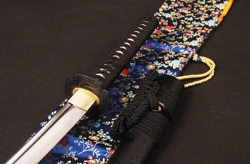 Традиционное рукоделие самурайский меч винтажный Японский острый катана полностью Tang 1095 углеродистая