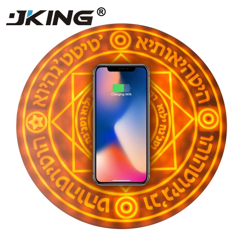 Беспроводное зарядное устройство JKING 5 Вт Magic Array универсальное беспроводное