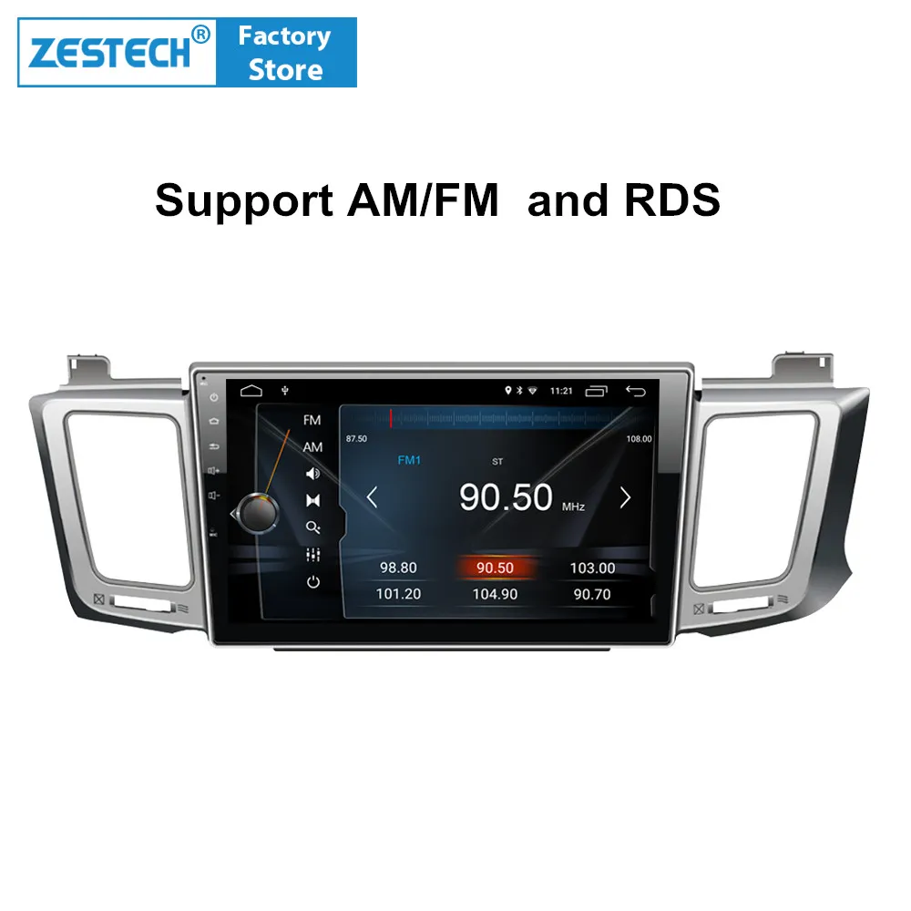 Оперативная память 2 ГБ Android 8 1 четырехъядерный автомобильный DVD gps Радио для Toyota