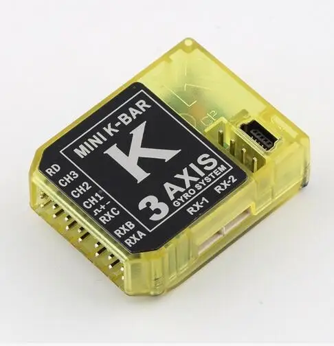 KBAR K8 V2 трехосевой гироскоп 3 осевой беспилотная система для Mikado VBAR ALIGN T-REX RC