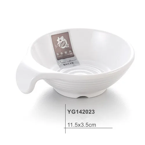 Меламиновая чаша посуда креативная белая Посуда Чаша для выпечки запеченный рис