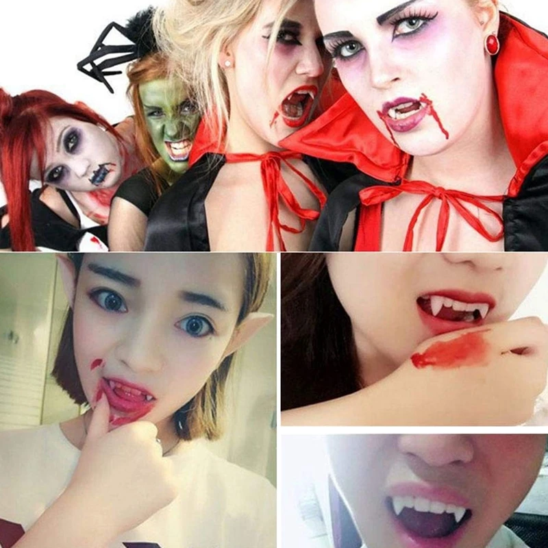 Акция на открытие зубные протезы для вечеринки Хэллоуин костюмированной