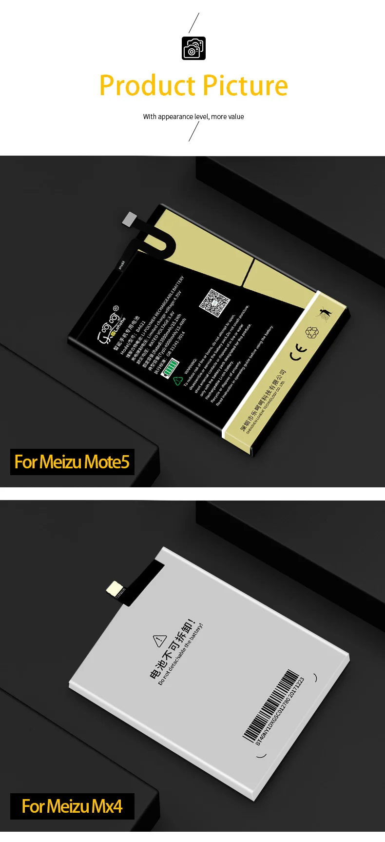 LEHEHE BT40 BT41 BT51 BT42C BT53 Батарея для Meizu MX4 MX4Pro MX5 M2 Note PRO 6 M575M M575U с инструментами подарки