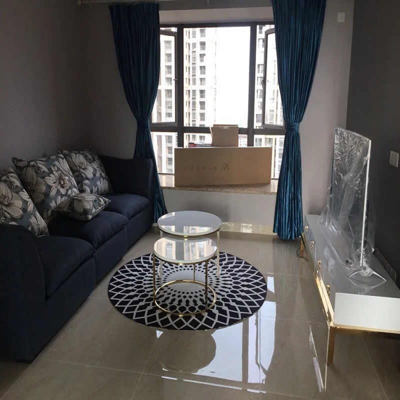 2019 акрил капитан круглый коврик для гостиной Придверные коврики дверь пол