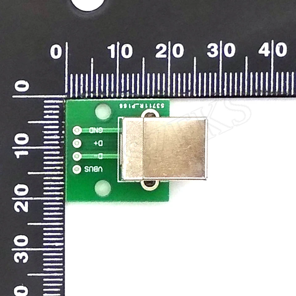USB адаптер с поворотной пластиной гнездовой разъем DIP Type B кабель для подключения
