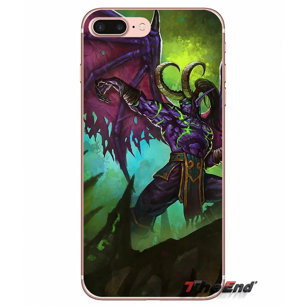 Illidan World of Warcraft WoW мягкий чехол для Xiaomi Redmi 4 3 3S Pro Mi3 Mi4 Mi4i Mi4C Mi5 Mi5S Mi Max Note 2 4|note 2|world warcraft
