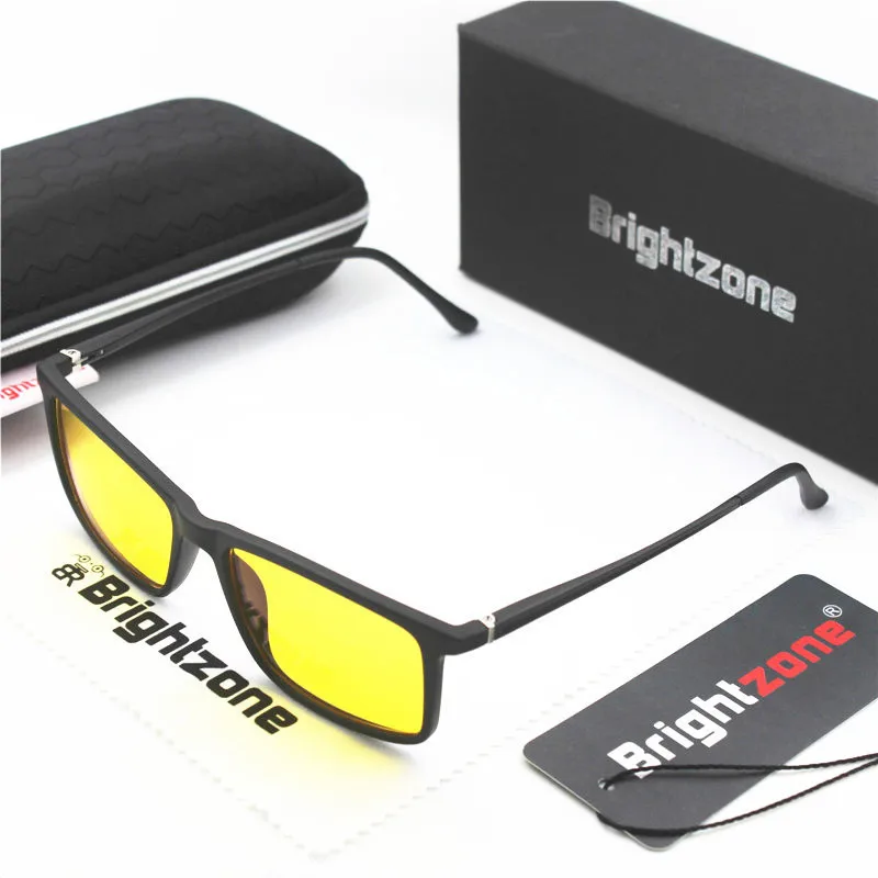 

Brightzone New TR90 Rim + Aluminum Legs Blue Light Blocking Glasses | Premium Gamer & Computer Eyewear Eye Strain Relief Goggles