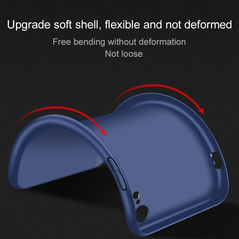 VVKing для iphone XR силиконовый чехол ТПУ мягкий простой чехол для Apple XR чехол ультра тонкий однотонный XR яркие цвета Матовые чехлы Coque