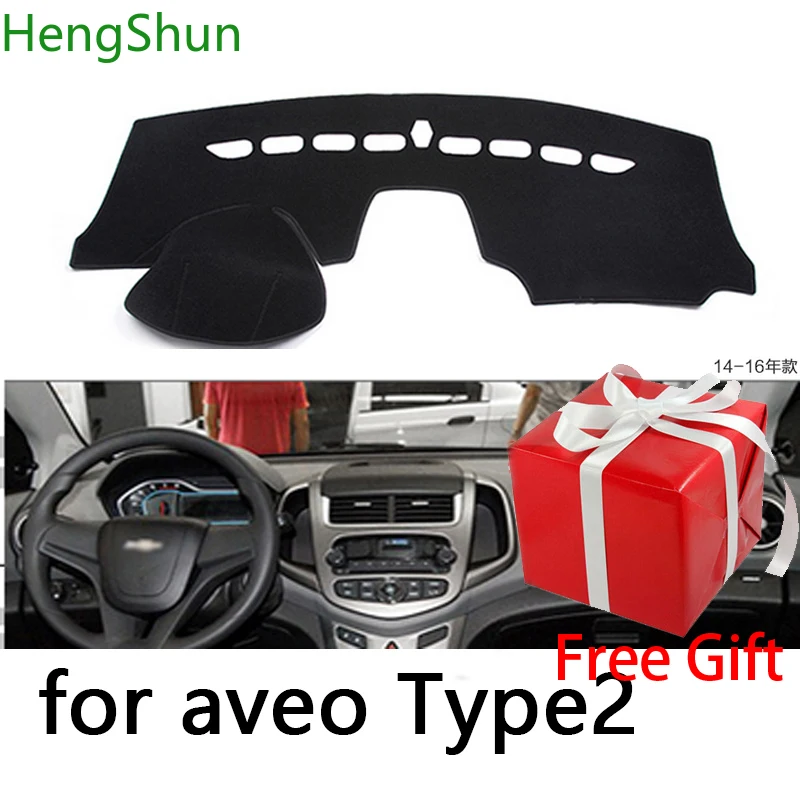 Для Chevrolet Aveo sonic 2014 2017 крышка приборной панели солнцезащитный тент нескользящий