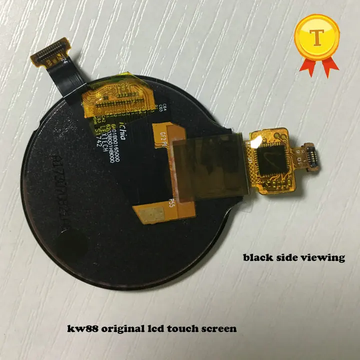 kw88 display Новые оригинальные качественные часы AMOLED круглый hd экран дисплей для kw99 w1 kw88 смарт часы телефон часы - Цвет: kw88 display