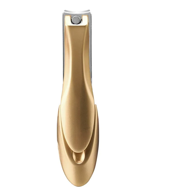 rose gold 1 шт., Большие кусачки для ногтей, дизайн Mantis из нержавеющей стали, кусачки для ногтей, вросшие ногти и ножницы для ногтей с зажимом - Цвет: rose gold