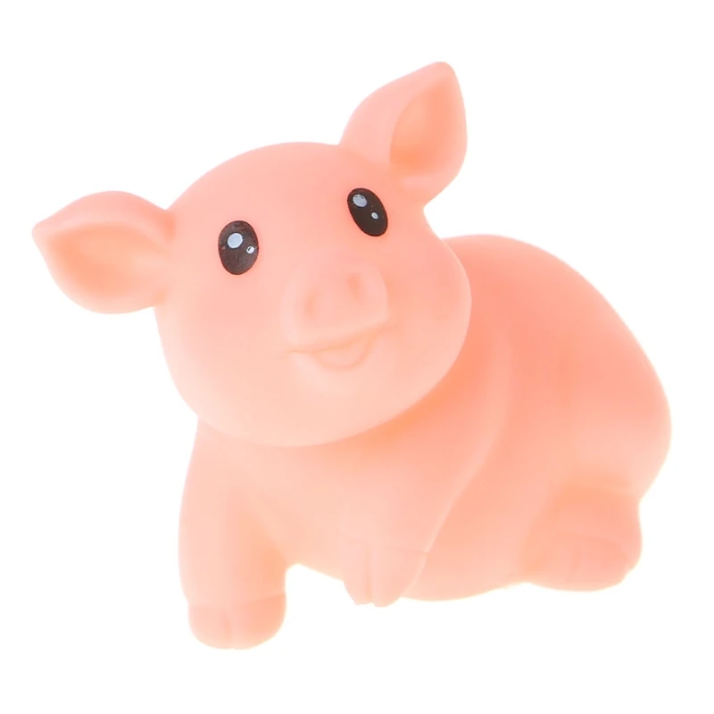 HBB милые животные поплавок Squeeze звук скрипучий душ вода детская Ванна игрушки набор