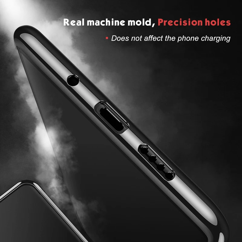 Роскошный чехол для Xiaomi Mi 8 SE A2 A1 Max 3 6X 5X ультра тонкий кристально-резиновый из ТПУ