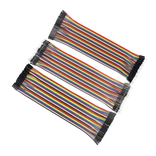 Dupont Line 10 см/20 см/30 см мужской/женский-мужской или женский-Женский Соединительный провод Dupont кабель для arduino DIY KIT - Цвет: 3Kinds of each one