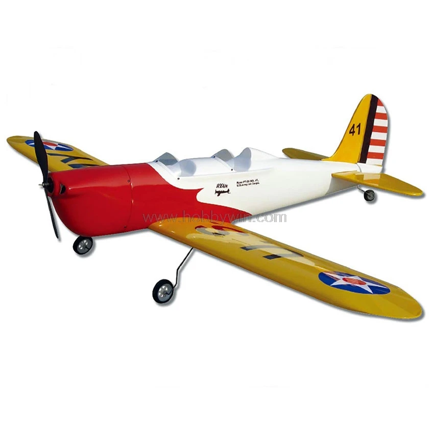PT 20 Ryan 1100 мм комплект без электрической части RC модель самолета Спортивная