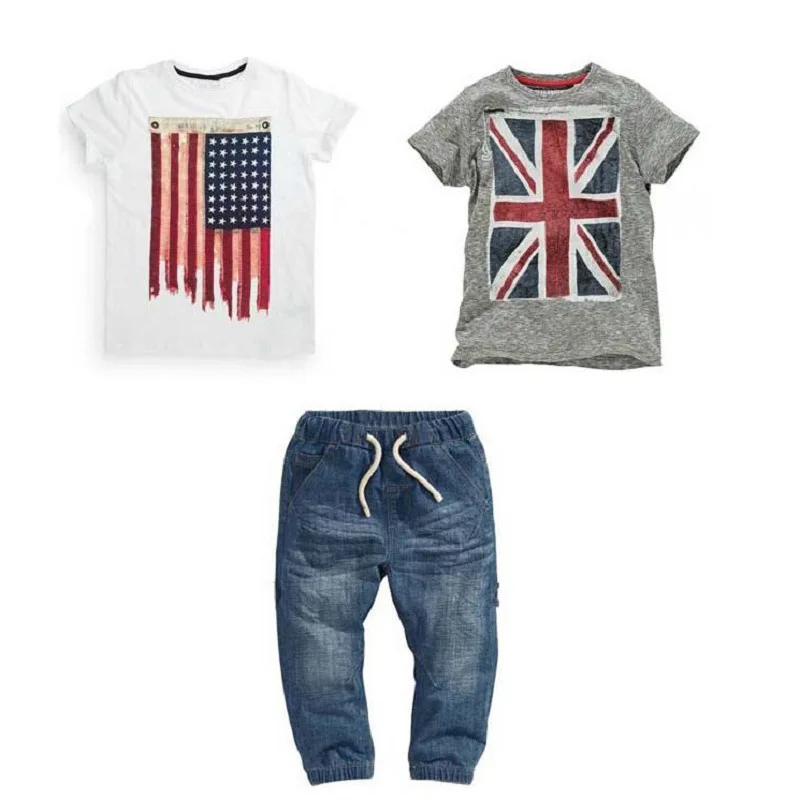 

Baby Boy Clothes 3 PCS Sets for Children High Qulity 2018 Long Sleeve Print Toddler Boys Baby Suit for Kid 2-7 Years CLS106