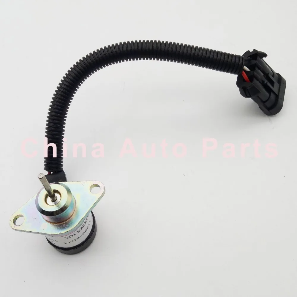 Соленоид 12В для двигателя Kubota Bobcats A300 A770 S220 S250 T2250|solenoid 12v|solenoid for kubotasolenoide kubota |