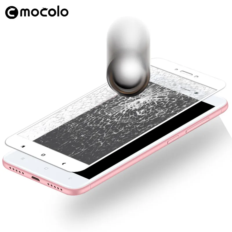 Mocolo 2.5D 0 33 мм Полное покрытие экрана 9H жесткая защита закаленное стекло для Xiaomi Redmi