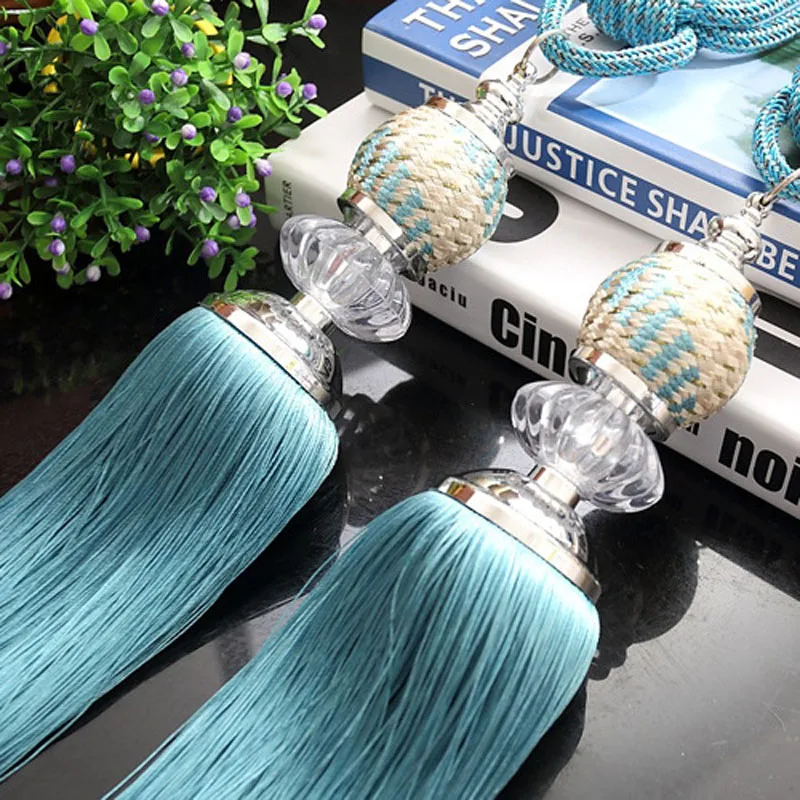 Занавеска s Висячие шары пояс европейские шторы занавески кисточки оконная