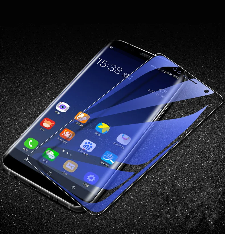 3D не Закаленное стекло Защитная пленка полное покрытие для Samsung Galaxy S9 S8 S6 Edge plus S7