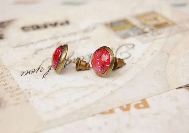 12 парт/лот маленькие этнические серьги-гвоздики в стиле ретро богемные серьги 10