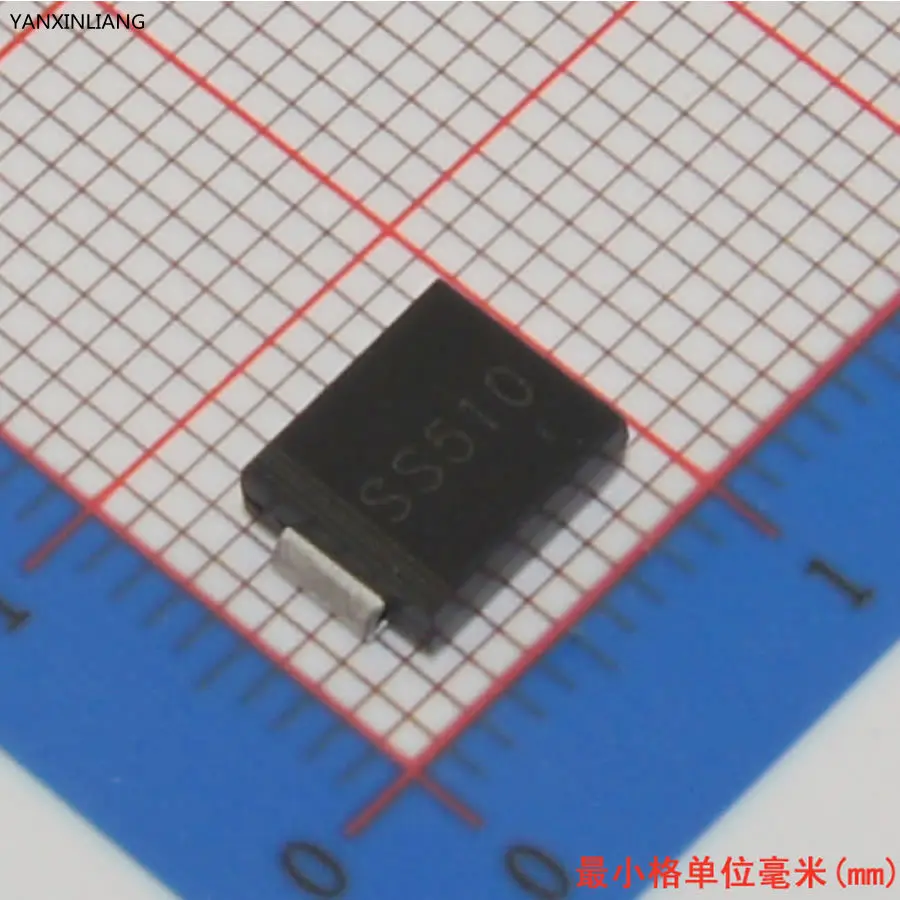 50 шт. smc smd диод Шоттки 100 в 5 А фонарь ss510 | Электронные компоненты и принадлежности