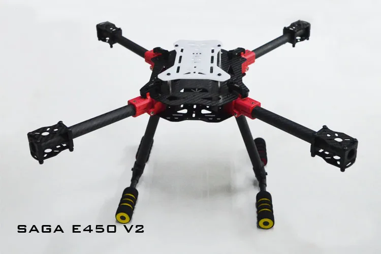 E450 V2 складная рама квадрокоптера из углеродного волокна 480 мм расстояние вала для Gopro Gimbals FPV DIY модель самолета комплект